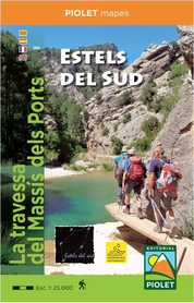 Estels del Sud - La Travesssa del Massís del Ports mapa turystyczna 1:25 000 PLIOLET 2021
