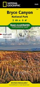 Bryce Canyon NP (Utah) 219 mapa wodoodporna National Geographic 2023