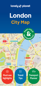 LONDYN LONDON City Map plan miasta LONELY PLANET 2023