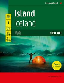 ISLANDIA atlas 1:150 000 FREYTAG & BERNDT 2024