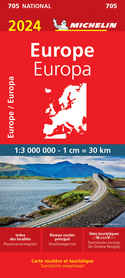 EUROPA mapa drogowa 1:3 000 000 MICHELIN 2024