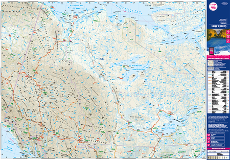 KANADA ZACHODNIA mapa 1:1 900 000 REISE KNOW HOW 2023 (3)