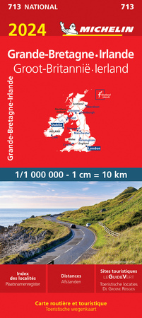 WIELKA BRYTANIA IRLANDIA mapa 1:1 000 000 MICHELIN 2024 (1)