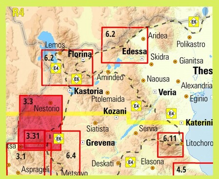 Gramos - Smolikas - Voio - Vasilitsa mapa turystyczna 1:40 000 ANAVASI 2023 (2)