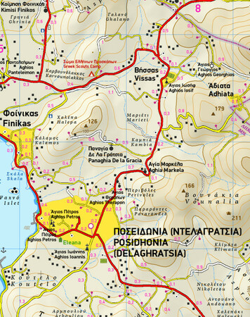 SYROS wodoodporna mapa turystyczna 1:20 000 TERRAIN 2023 (3)