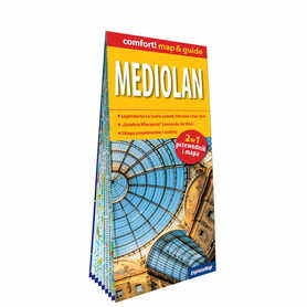 MEDIOLAN 2w1 Map&Guide przewodnik i mapa EXPRESSMAP 2024
