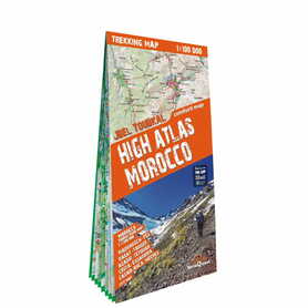 MAROKO ATLAS WYSOKI (HIGH ATLAS  MOROCCO) trekkingowa mapa laminowana EXPRESSMAP 2024