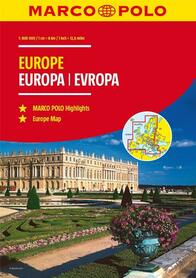 EUROPA EUROPE 1:800 000 atlas samochodowy MARCO POLO 2024