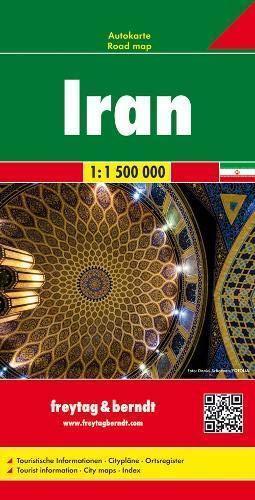 IRAN mapa 1:1 500 000 FREYTAG & BERNDT