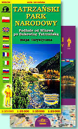 TATRA NATIONAL PARK mapa turystyczna / tourist map 1:25 000 SYGNATURA / CARTOMEDIA (1)