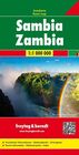 ZAMBIA SAMBIA mapa samochodowa 1:1 000 000 FREYTAG & BERNDT (1)