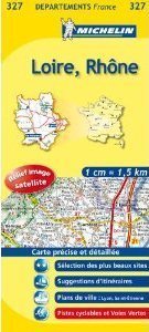LOIRE - RODAN/LOIRE-RHONE MAPA 1: 150 000 FRANCJA MICHELIN (1)