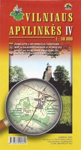 OKOLICE WILNA CZ. 4 pd-wsch mapa turystyczna BRIEDIS (1)