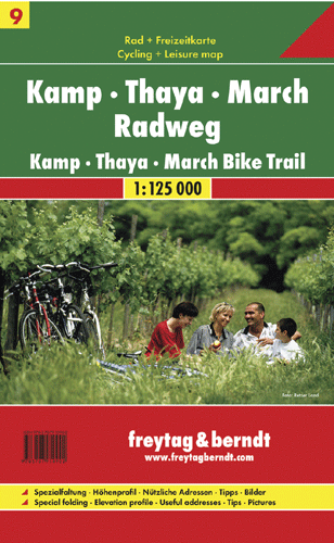 KAMP THAYA MARCH mapa rowerowa 1:125 000 FREYTAG & BERNDT (1)