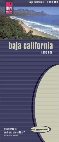 DOLNA KALIFORNIA Baja California mapa 1:650 000 REISE KNOW HOW (1)