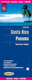 KOSTARYKA PANAMA mapa 1:550 000 REISE KNOW HOW
