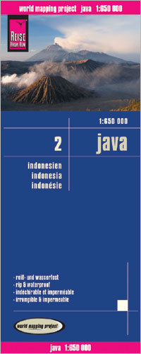 INDONEZJA CZ. 2 - JAWA mapa 1:650 000 REISE KNOW HOW