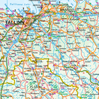 ESTONIA mapa 1:400 000 TALLINN plan miasta 1:8 000 ITMB (4)