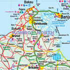 GAMBIA SENEGAL mapa 1:340 000 / 1:740 000 ITMB (3)