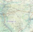 ZAMBIA mapa 1:1 500 000 ITMB (2)