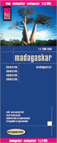 MADAGASKAR mapa 1:1 200 000 REISE KNOW HOW 