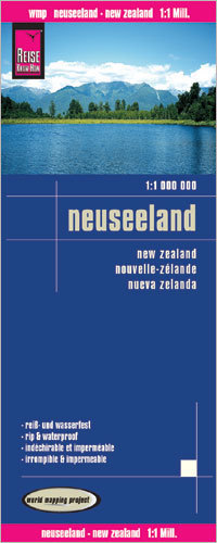 NOWA ZELANDIA mapa 1:1 000 000 REISE KNOW HOW