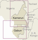 KAMERUN GABON GWINEA RÓWNIKOWA mapa 1:1 300 000 REISE KNOW HOW (3)