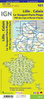 LILLE - CALAIS 101 mapa turystyczna 1:100 000 IGN (2)