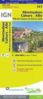 MONTAUBAN CAHORS ALBI 161 mapa turystyczna 1:100 000 IGN (1)