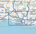 171 MARSEILLE / AVIGNON mapa 1:100 000 IGN (2)
