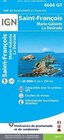 SAINT-FRANCOIS / MARIE-GALANTE / LA DESIRADE - GUADELOUPE mapa turystyczna IGN (1)