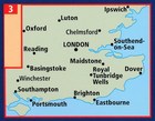 ANGLIA POŁUDNIOWO-WSCHODNIA South East England mapa samochodowa 1:200 000 AA (3)