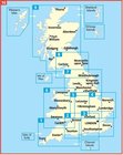 AA05 Midlands & Central England mapa samochodowa 1:200 000 AA (5)