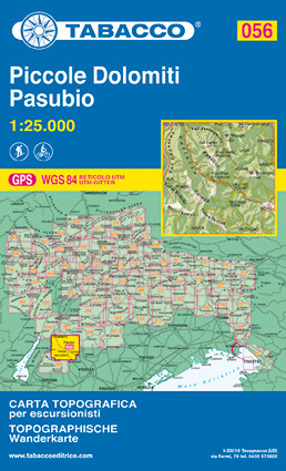 056 PICCOLE DOLOMITI - PASUBIO mapa turystyczna 1:25 000 TABACCO (1)