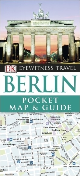BERLIN Pocket Map and Guide - przewodnik i mapa DK 2015 (1)