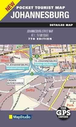 JOHANNESBURG plan miasta 1:15 500 MAPSTUDIO (1)