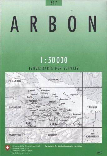 217 ARBON mapa topograficzna 1:50 000 SWISSTOPO (1)