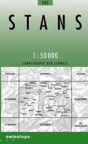 245 STANS mapa topograficzna 1:50 000 SWISSTOPO (1)