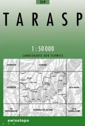 249 TARASP mapa topograficzna 1:50 000 SWISSTOPO (1)
