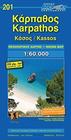 KARPATHOS I KASOS mapa turystyczna 1:60 000 ROAD EDITIONS (1)