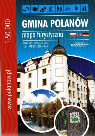 GMINA POLANÓW mapa turystyczna 1:50 000 EKOMAP (1)