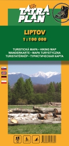LIPTÓW mapa turystyczna 1:100 000 TATRAPLAN (1)