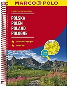 POLSKA ZOOM atlas samochodowy 1:300 000 MARCO POLO 2017