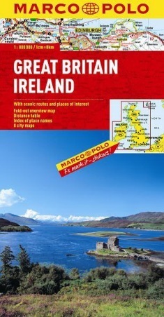 WIELKA BRYTANIA IRLANDIA mapa samochodowa 1:800 000 MARCO POLO (1)