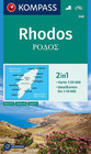 RHODOS RODOS wodoodporna mapa turystyczna 1:50 000 KOMPASS 2020 (1)
