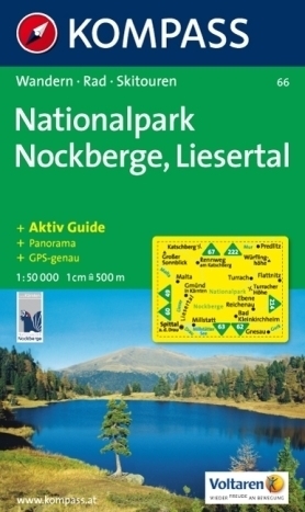 NOCKBERGE NP LIESERTAL wodoodporna mapa turystyczna 1:50 000 KOMPASS (1)