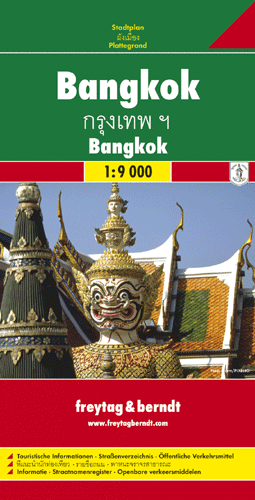 BANGKOK plan miasta 1:9 000 FREYTAG & BERNDT