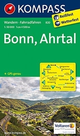 BONN - AHRTAL wodoodporna mapa turystyczna 1:10 000 KOMPASS (1)