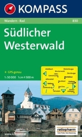 WESTERWALD SUDLICHER mapa turystyczna 1:50 000 KOMPASS