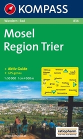 MOSEL REGION TRIER mapa turystyczna 1:50 000 KOMPASS